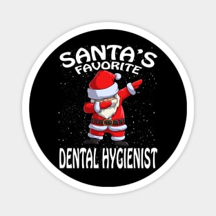 Santas Favorite Dental Hygienist Christmas Magnet